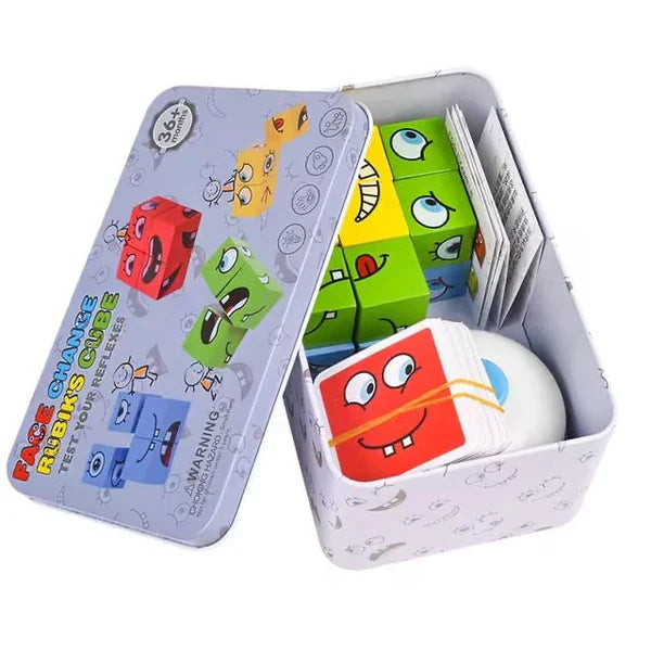 JUEGO DE MESA CAMBIA CARAS MONTESSORI
